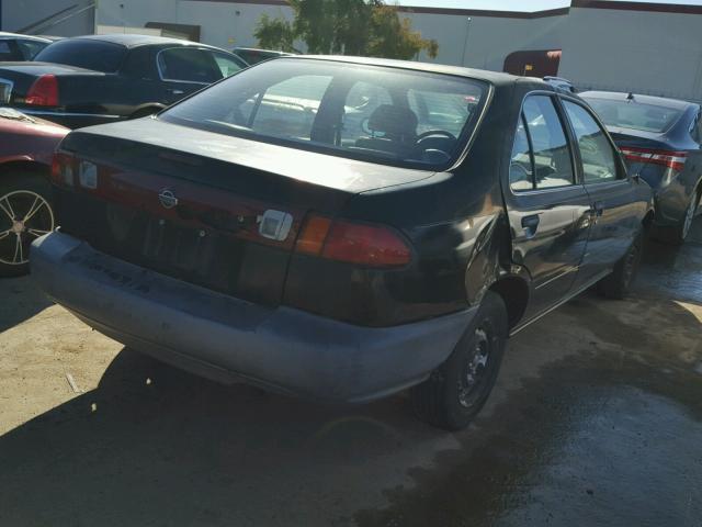 1N4AB41D7WC723414 - 1998 NISSAN SENTRA E BLACK photo 4