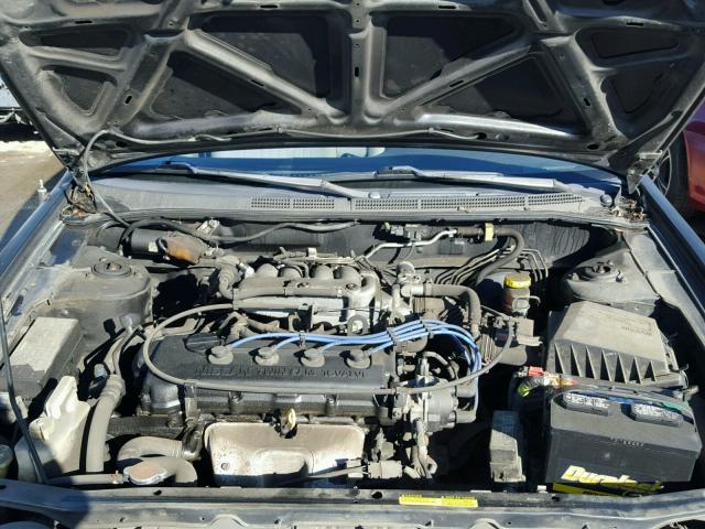 1N4AB41D7WC723414 - 1998 NISSAN SENTRA E BLACK photo 7