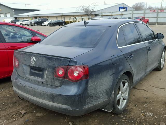 3VWRM71K19M080890 - 2009 VOLKSWAGEN JETTA SE BLUE photo 4