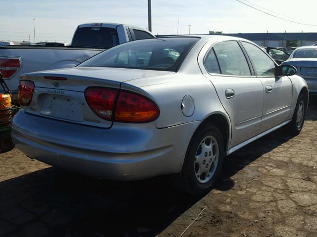 1G3NL52F62C253434 - 2002 OLDSMOBILE ALERO GL SILVER photo 4