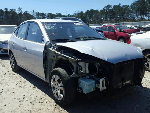 KMHDU4AD1AU855522 - 2010 HYUNDAI ELANTRA BL SILVER photo 1