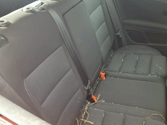 WVWAB7AJ1CW282973 - 2012 VOLKSWAGEN GOLF 红色 照片 6