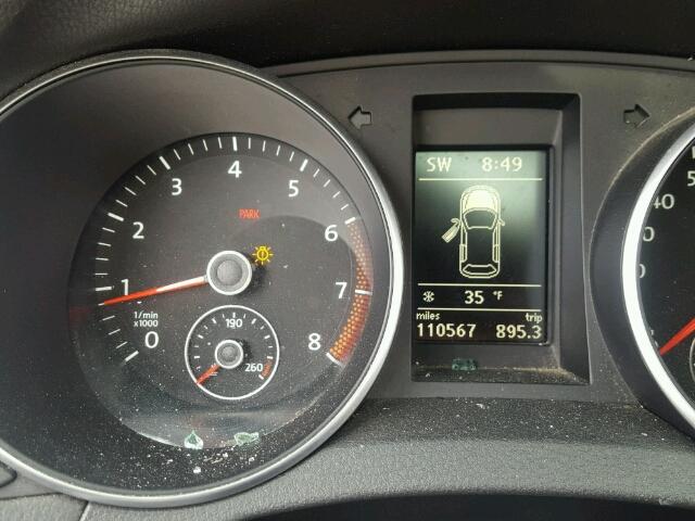 WVWAB7AJ1CW282973 - 2012 VOLKSWAGEN GOLF 红色 照片 8