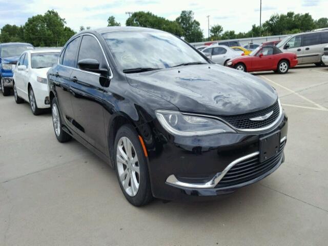 1C3CCCAB9FN749367 - 2015 CHRYSLER 200 LIMITE BLACK photo 1