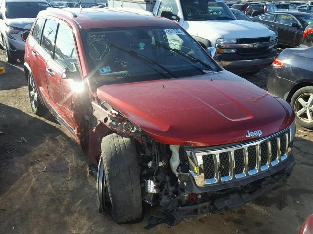 1J4RR6GT2BC560632 - 2011 JEEP GRAND CHER RED photo 1