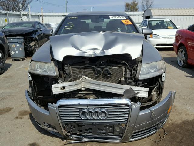 WAUAH74F36N178806 - 2006 AUDI A6 3.2 GRAY photo 7