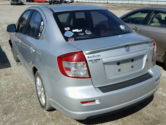 JS2YC415285100049 - 2008 SUZUKI SX4 CONVEN SILVER photo 3