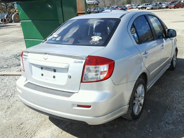 JS2YC415285100049 - 2008 SUZUKI SX4 CONVEN SILVER photo 4