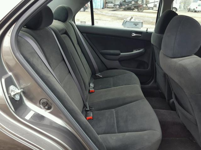 1HGCM56716A090976 - 2006 HONDA ACCORD EX GRAY photo 6