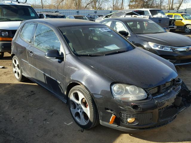 WVWEV71K17W031247 - 2007 VOLKSWAGEN NEW GTI BLACK photo 1