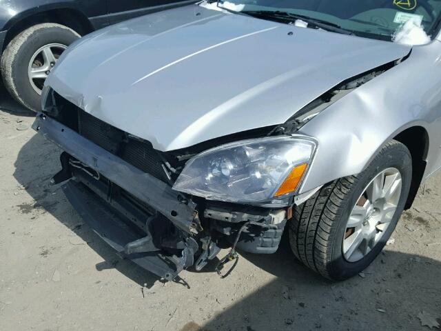 1N4AL11E45C240823 - 2005 NISSAN ALTIMA S SILVER photo 9