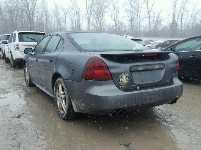 2G2WR524151240395 - 2005 PONTIAC GRAND PRIX GRAY photo 3