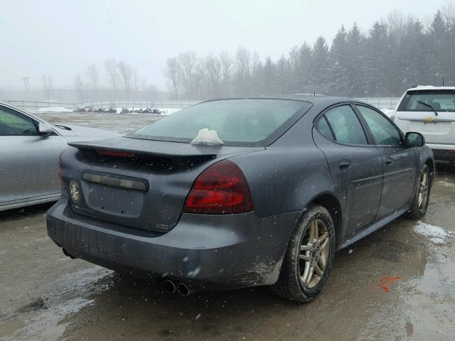 2G2WR524151240395 - 2005 PONTIAC GRAND PRIX GRAY photo 4