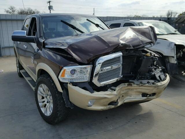 1C6RR7PT6DS580393 - 2013 RAM 1500 LONGH BROWN photo 1