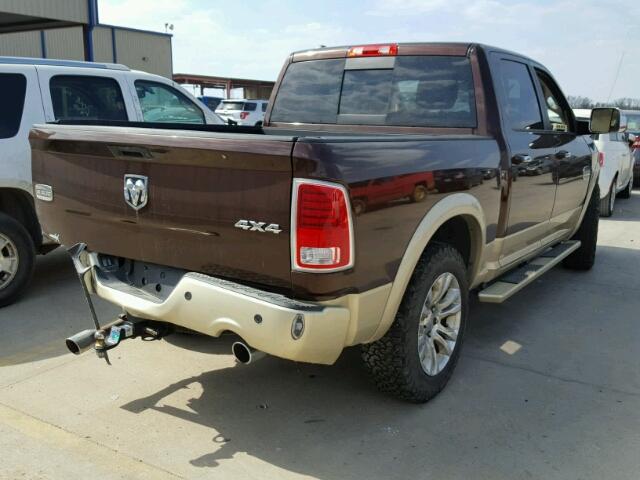 1C6RR7PT6DS580393 - 2013 RAM 1500 LONGH BROWN photo 4