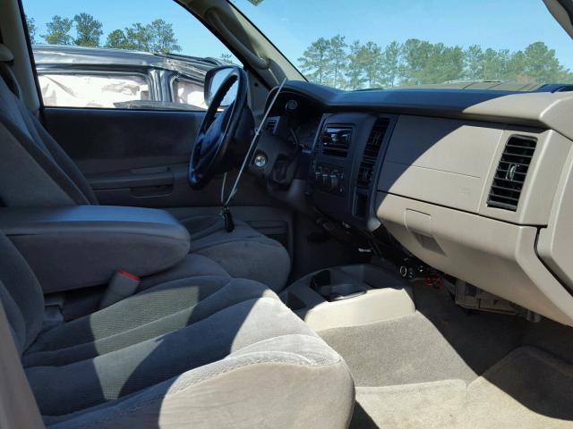 1D7HG48N64S603895 - 2004 DODGE DAKOTA QUA RED photo 5