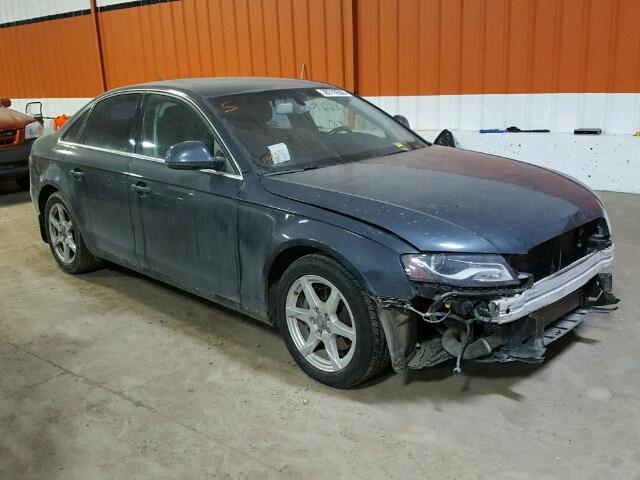 WAULF68K59N023792 - 2009 AUDI A4 2.0T QU GRAY photo 1