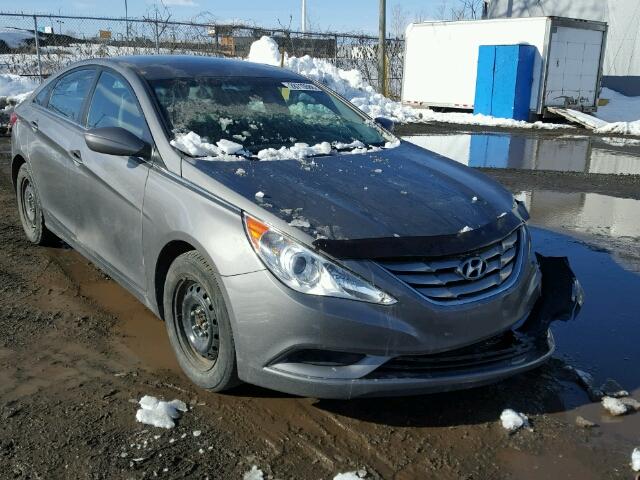 5NPEB4AC4BH107462 - 2011 HYUNDAI SONATA GLS GRAY photo 1