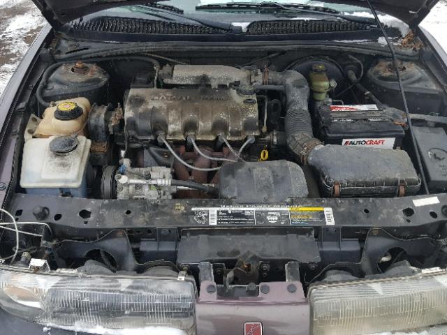 1G8ZH5283WZ143488 - 1998 SATURN SL1 PURPLE photo 7