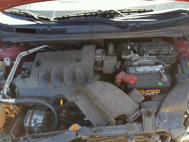 3N1AB6APXAL704100 - 2010 NISSAN SENTRA 2.0 RED photo 7