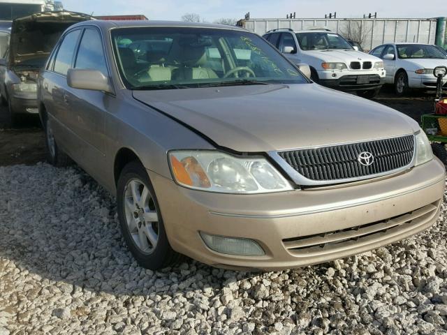 4T1BF28BX1U192185 - 2001 TOYOTA AVALON XL TAN photo 1