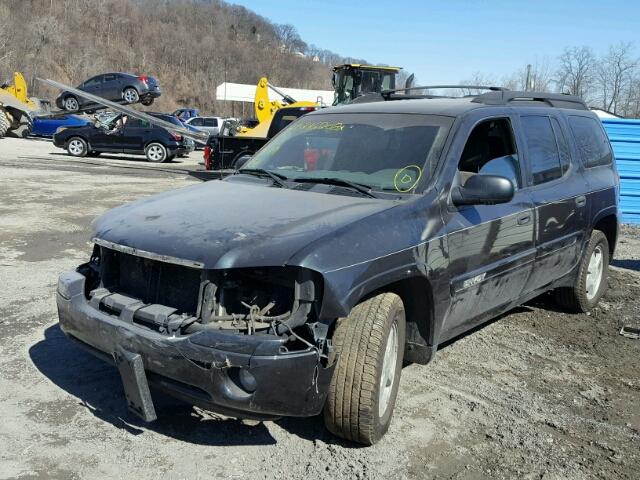 1GKET16S536214371 - 2003 GMC ENVOY XL CHARCOAL photo 2