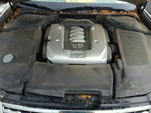 JNKBY01E76M206069 - 2006 INFINITI M45 BASE SILVER photo 7