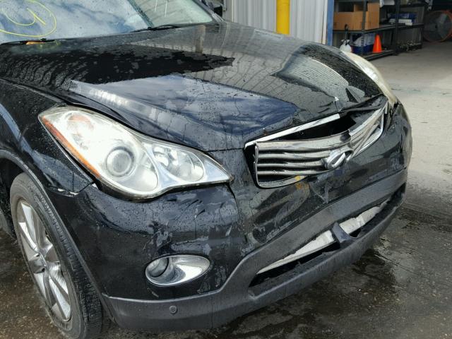 JN1AJ0HP9BM800300 - 2011 INFINITI EX35 BASE BLACK photo 9