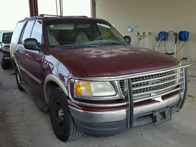 1FMRU15LXYLA19374 - 2000 FORD EXPEDITION BURGUNDY photo 1