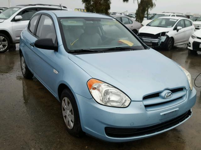 KMHCM36C37U041354 - 2007 HYUNDAI ACCENT GS BLUE photo 1