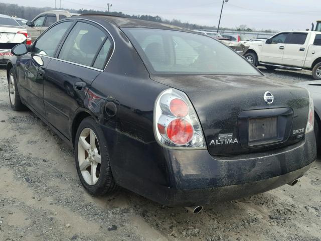 1N4BL11D56C233408 - 2006 NISSAN ALTIMA SE BLACK photo 3