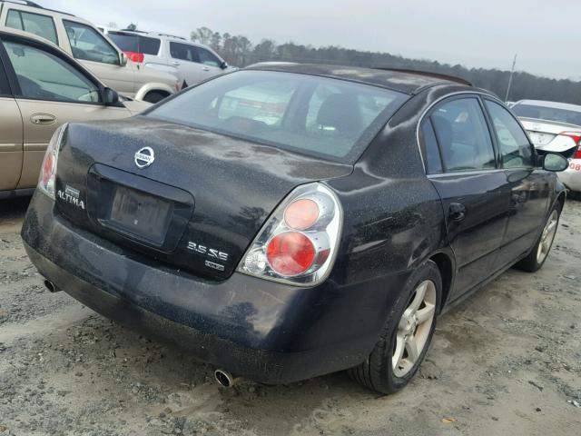 1N4BL11D56C233408 - 2006 NISSAN ALTIMA SE BLACK photo 4