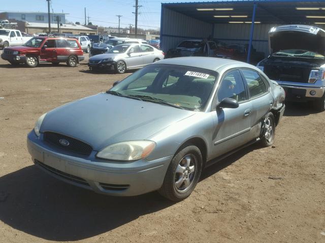 1FAHP53255A149505 - 2005 FORD TAURUS SE GREEN photo 2