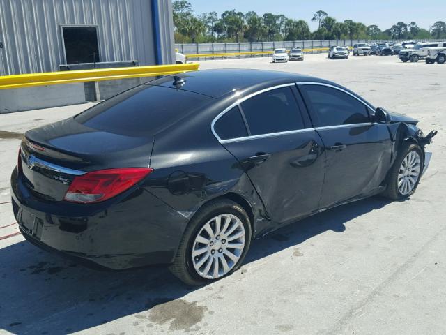 W04GT5GC4B1010928 - 2011 BUICK REGAL CXL BLACK photo 4