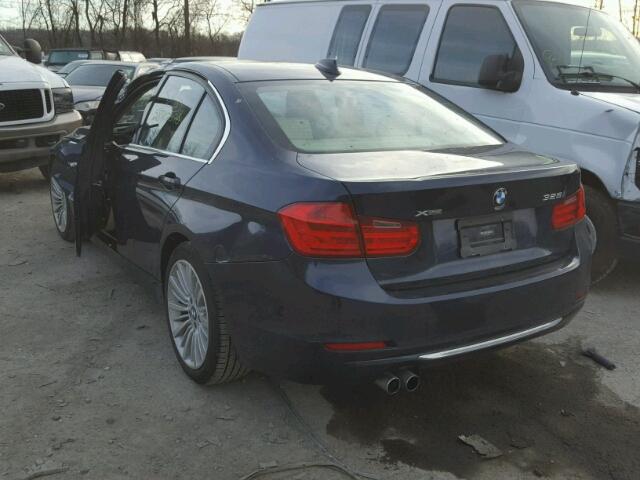 WBA3B3C55DF540881 - 2013 BMW 328 XI BLUE photo 3