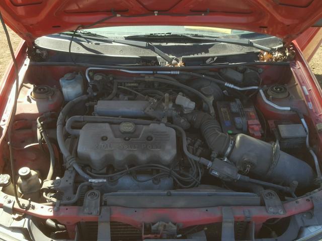 3FAFP13P12R215948 - 2002 FORD ESCORT RED photo 7