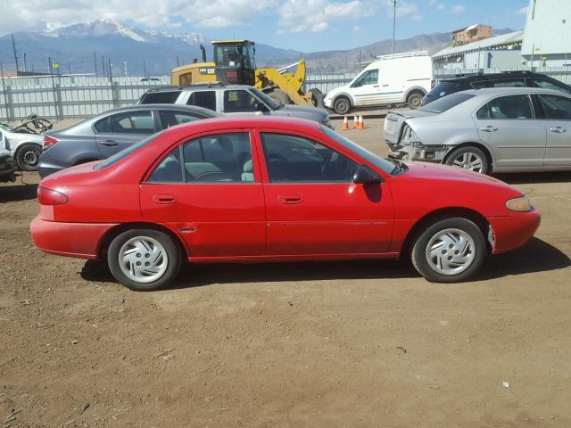 3FAFP13P12R215948 - 2002 FORD ESCORT RED photo 9