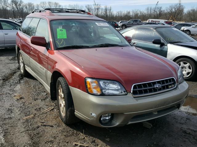 4S3BH806137639326 - 2003 SUBARU LEGACY OUT GRAY photo 1