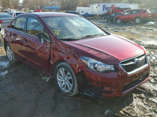 JF1GJAB66GH012822 - 2016 SUBARU IMPREZA PR BURGUNDY photo 1