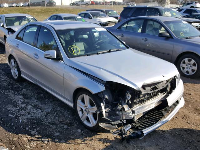 WDDGF8BB9AF412660 - 2010 MERCEDES-BENZ C 300 4MAT SILVER photo 1