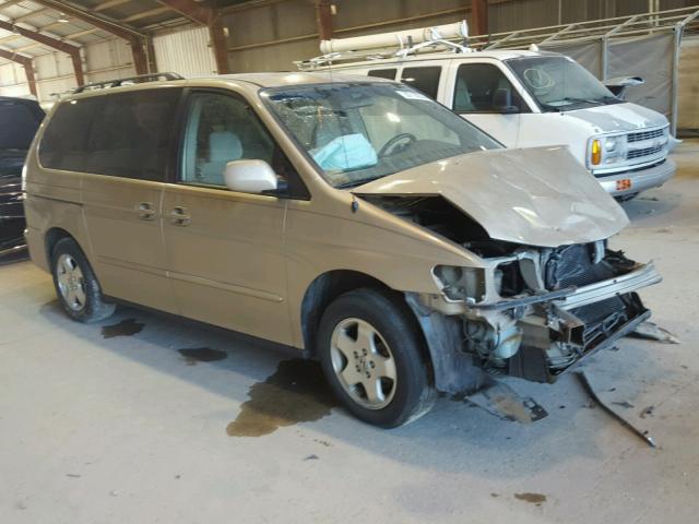 2HKRL18671H537739 - 2001 HONDA ODYSSEY EX GOLD photo 1