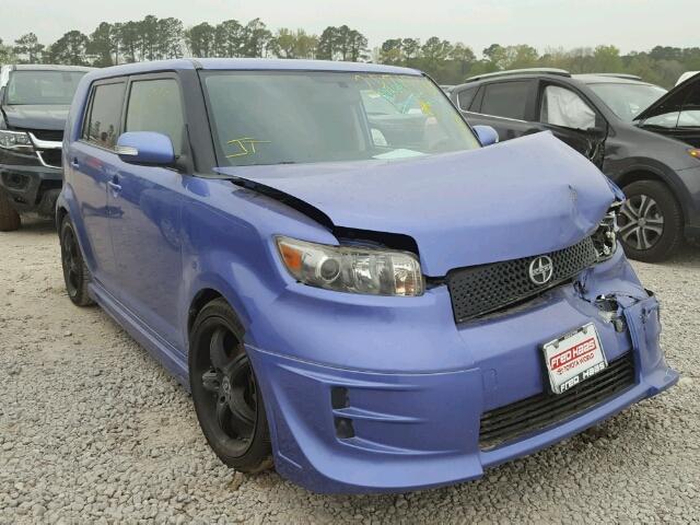 JTLZE4FE6A1116208 - 2010 TOYOTA SCION XB PURPLE photo 1