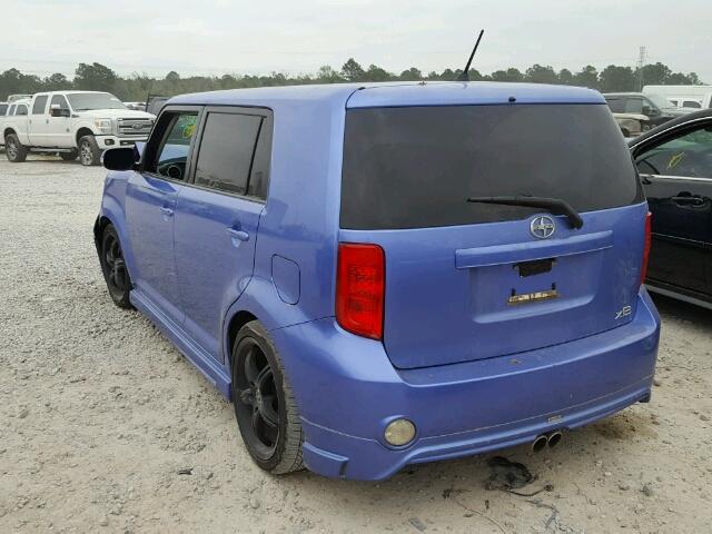 JTLZE4FE6A1116208 - 2010 TOYOTA SCION XB PURPLE photo 3