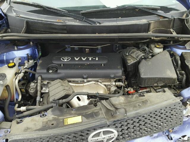 JTLZE4FE6A1116208 - 2010 TOYOTA SCION XB PURPLE photo 7