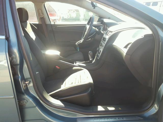 1G1ZH57B89F133208 - 2009 CHEVROLET MALIBU 1LT 绿色 照片 5