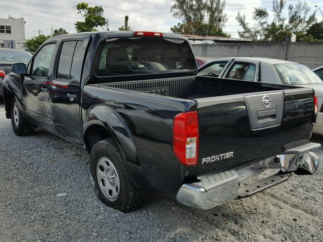 1N6AD0ER1CC448442 - 2012 NISSAN FRONTIER S BLACK photo 3