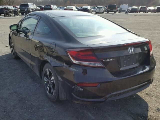 2HGFG3B85EH521438 - 2014 HONDA CIVIC EX შავი ფოტო 3