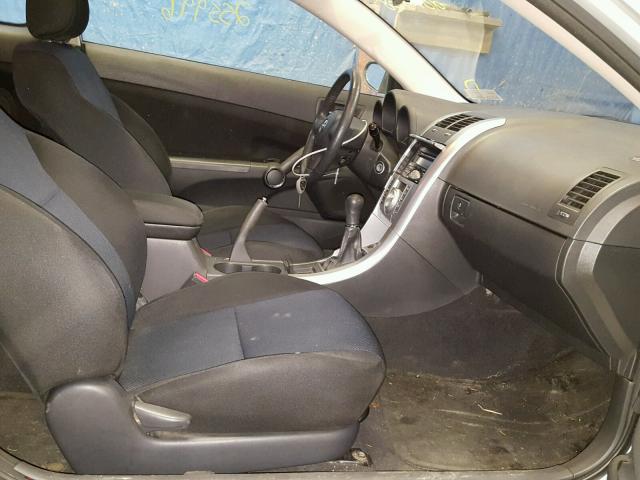 JTKDE177550011989 - 2005 TOYOTA SCION TC SILVER photo 5