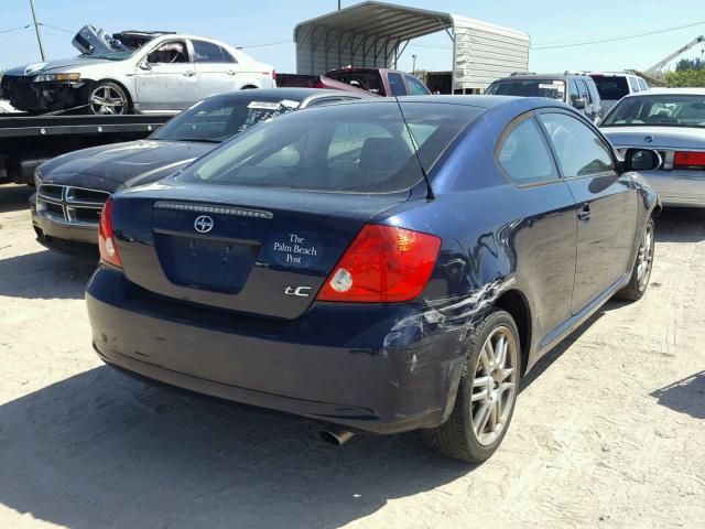 JTKDE177270193525 - 2007 TOYOTA SCION TC 蓝色 照片 4