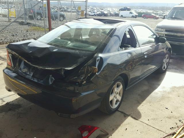 1HGEM22005L016502 - 2005 HONDA CIVIC EX BLACK photo 4